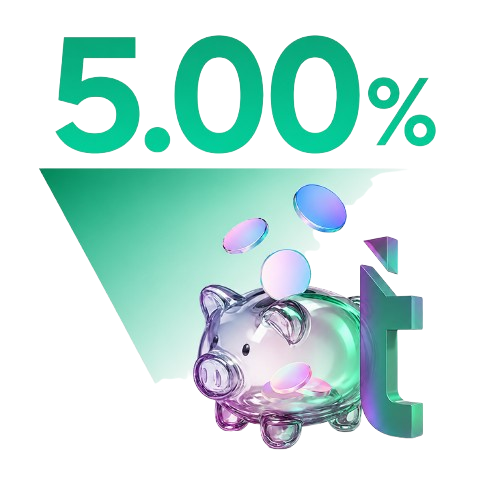 Earn daily interest on uninvested cash